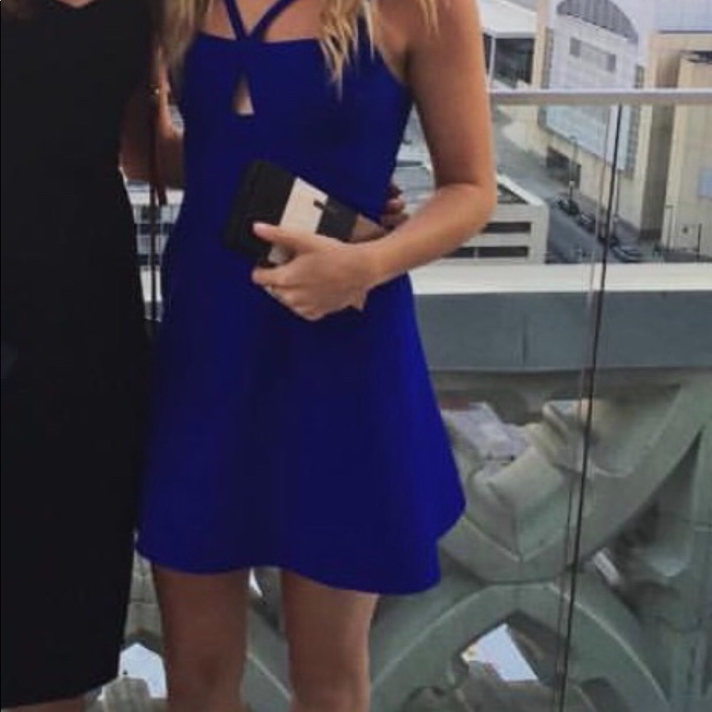 Blue BCBG dress!!